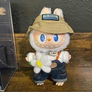 The monsters fall in wild vinyl plush open box labubu